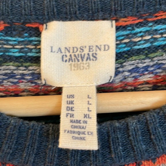 Land’s End Men’s Sweater - Size L - Picture 3 of 4